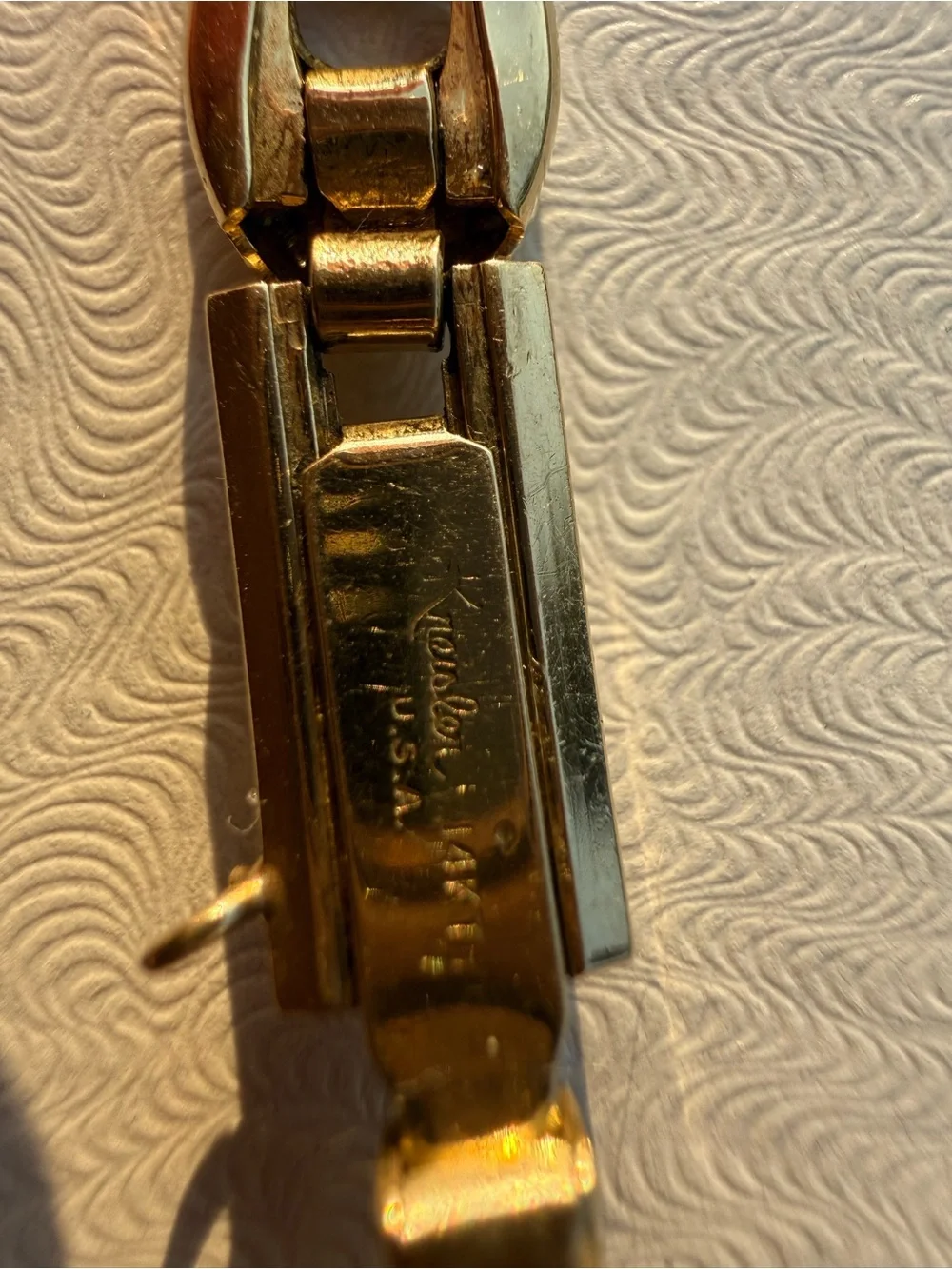 Vintage 1966 Omega 14K Solid Gold Diamond Ladies Watch 23.33g Running